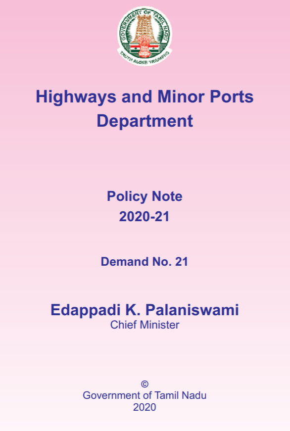  Policy Note 2020-21